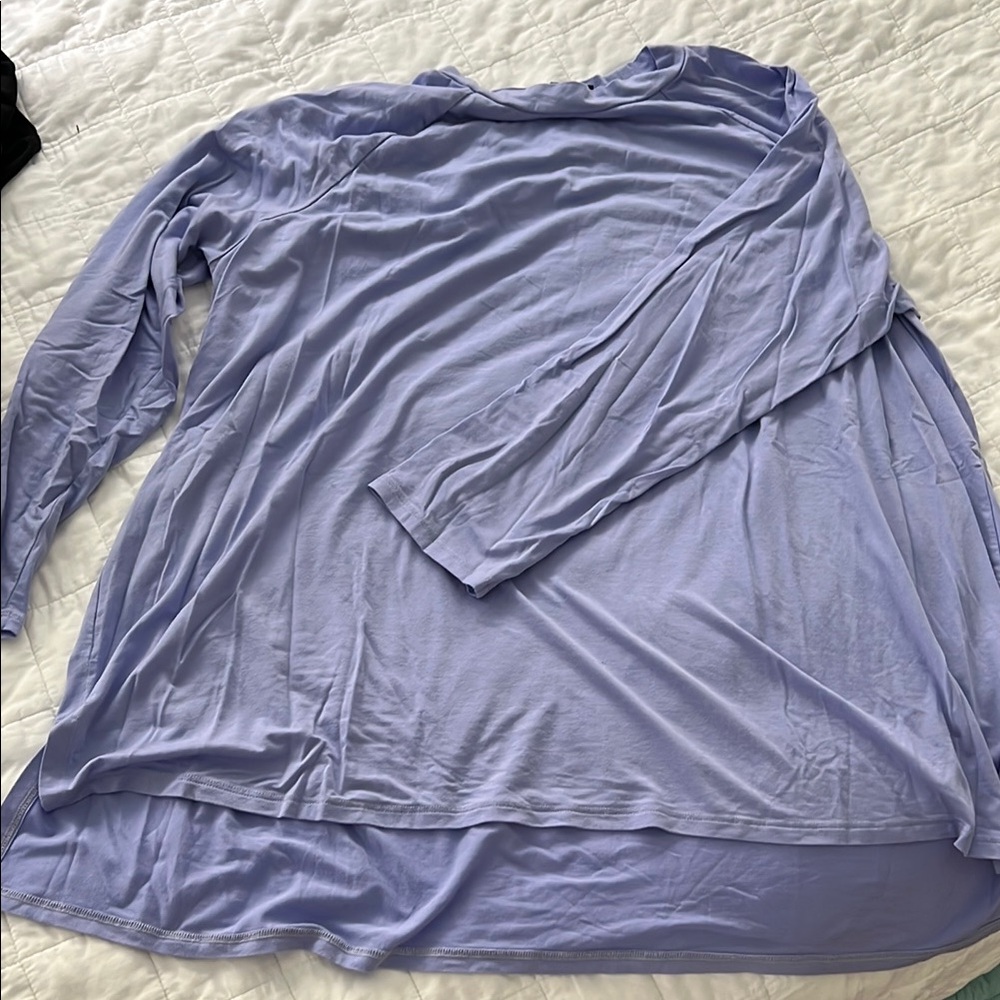 Lavender Long Sleeve Top